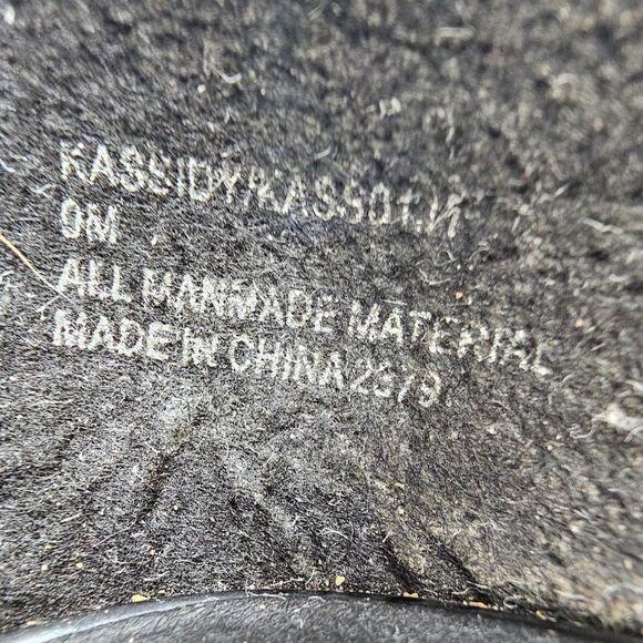 Madden Girl Kassidy Patent Platform Heel Penny Lug Loafers Black Women's 9 - Picture 9 of 11